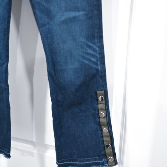 Veronica Beard Jean Size 28 Carolyn 10" Baby Boot - Picture 3 of 9